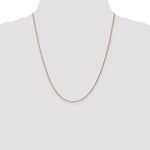 14k 1.15mm D/C Machine-made Rope Chain