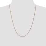 14k 1.15mm D/C Machine-made Rope Chain