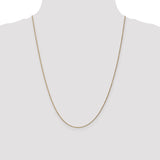 14k 1.15mm D/C Machine-made Rope Chain