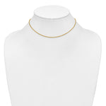 14k 1.5mm Diamond-cut Rope Chain