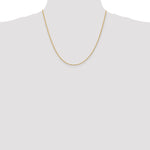 14k 1.5mm Diamond-cut Rope Chain