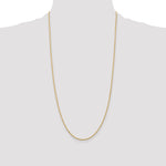 14k 1.5mm Diamond-cut Rope Chain