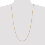 14k 1.5mm Diamond-cut Rope Chain