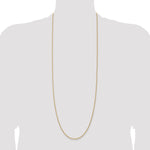 14k 1.5mm Solid Rope Chain