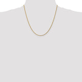 14k 1.75mm Diamond-cut Rope Chain