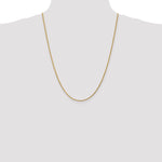 14k 1.75mm Diamond-cut Rope Chain