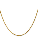 14k 1.75mm Diamond-cut Rope Chain