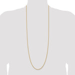 14k 2.0mm Diamond-cut Rope Chain