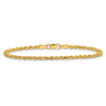 14k 2.25mm Diamond-cut Rope Chain