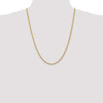 14k 2.75mm Diamond-cut Rope Chain