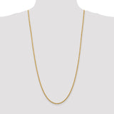 14k 2.75mm Diamond-cut Rope Chain