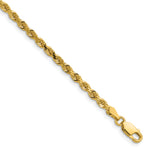 14k 3.0mm Diamond-cut Rope Chain
