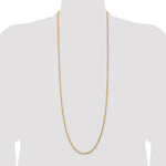 14k 3.0mm Diamond-cut Rope Chain