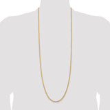 14k 3.0mm Diamond-cut Rope Chain