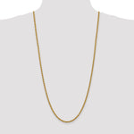 14k 3.0mm Solid Rope Chain