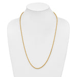 14k 3.25mm Diamond-cut Rope Chain