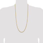 14k 3.25mm Diamond-cut Rope Chain