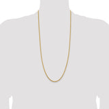 14k 3.25mm Diamond-cut Rope Chain