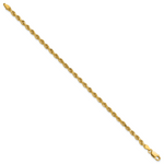 14k 3.25mm Diamond-cut Rope Chain