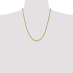 14k 3.3mm Solid Rope Chain