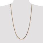 14k 3.5mm Diamond-cut Rope Chain