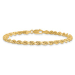14k 3.5mm Diamond-cut Rope Chain