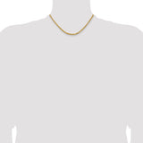 14k 3.75mm Diamond-cut Rope Chain