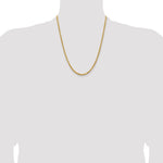 14k 3.75mm Diamond-cut Rope Chain