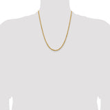 14k 3.75mm Diamond-cut Rope Chain