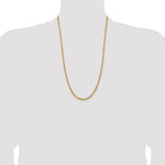 14k 3.75mm Diamond-cut Rope Chain