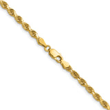 14k 3.75mm Diamond-cut Rope Chain