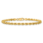 14k 3.75mm Diamond-cut Rope Chain