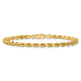 14k 3.75mm Diamond-cut Rope Chain