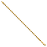 14k 3.75mm Diamond-cut Rope Chain