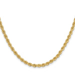 14k 3.8mm Solid Rope Chain