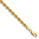 14k 3.8mm Solid Rope Chain