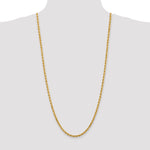14k 4.0mm Diamond-cut Rope Chain