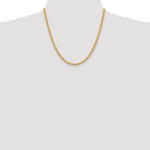 14k 4.0mm Solid Rope Chain