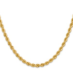 14k 4.0mm Solid Rope Chain