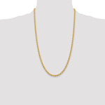 14k 4.0mm Solid Rope Chain