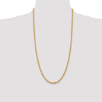 14k 4.0mm Solid Rope Chain