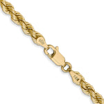 14k 4.0mm Solid Rope Chain
