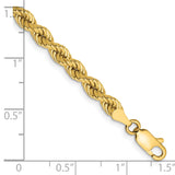 14k 4.0mm Solid Rope Chain