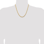 14k 4.25mm Diamond-cut Rope Chain