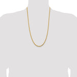 14k 4.25mm Diamond-cut Rope Chain