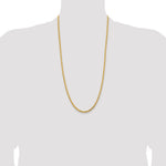 14k 4.25mm Diamond-cut Rope Chain