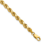 14k 4.25mm Diamond-cut Rope Chain