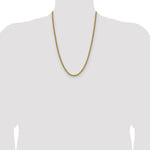 14k 4.2mm Solid Rope Chain