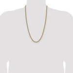 14k 4.2mm Solid Rope Chain