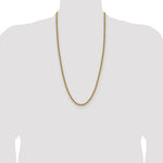 14k 4.2mm Solid Rope Chain
